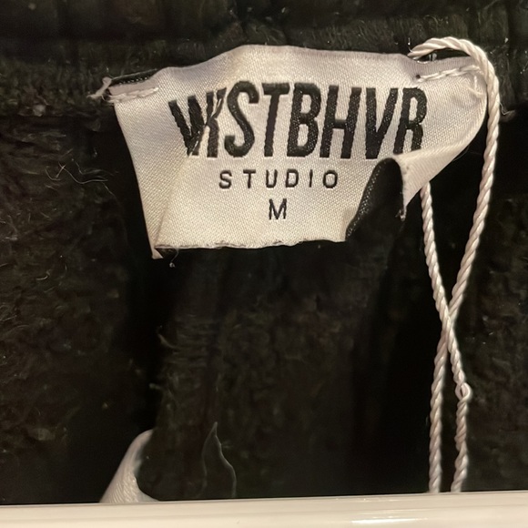 Worst Behavior Sweatpants, black, size: M - Picture 4 of 5